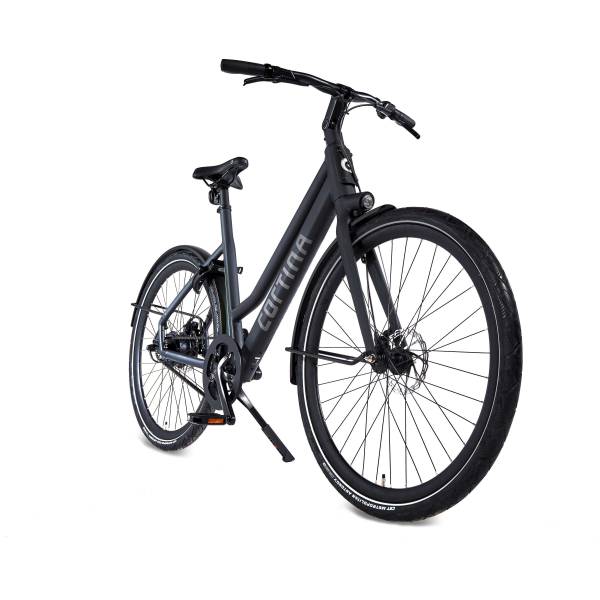 Cortina E-Lett E-Bike Dames 28" 50cm - Mat Grafiet Zwart