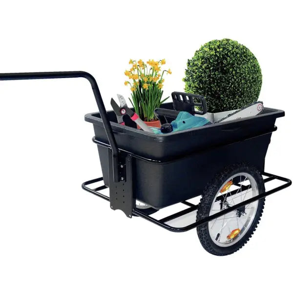 Roland Fietsaanhanger Big-Boy A 90L Hoge Dissel Zwart