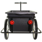Roland Fietsaanhanger Big-Boy A 90L Hoge Dissel Zwart