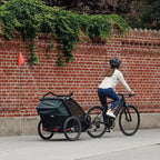 Thule Chariot Cab Fietskar 2-Kinderen 10204022 - Donkergrijs