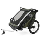Thule Chariot Lite Double Fietskar tbv. 2 Kinderen - Groen