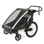 Thule Chariot Lite Double Fietskar tbv. 2 Kinderen - Groen
