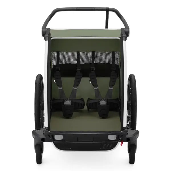 Thule Chariot Lite Double Fietskar tbv. 2 Kinderen - Groen