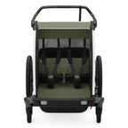 Thule Chariot Lite Double Fietskar tbv. 2 Kinderen - Groen