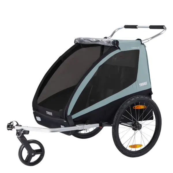 Thule Coaster XT Fietskar tbv. 2 Kinderen - Blauw