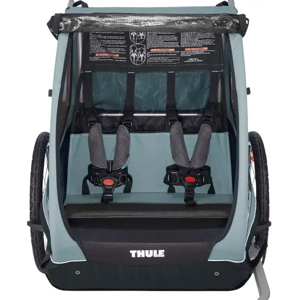 Thule Coaster XT Fietskar tbv. 2 Kinderen - Blauw
