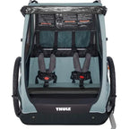 Thule Coaster XT Fietskar tbv. 2 Kinderen - Blauw