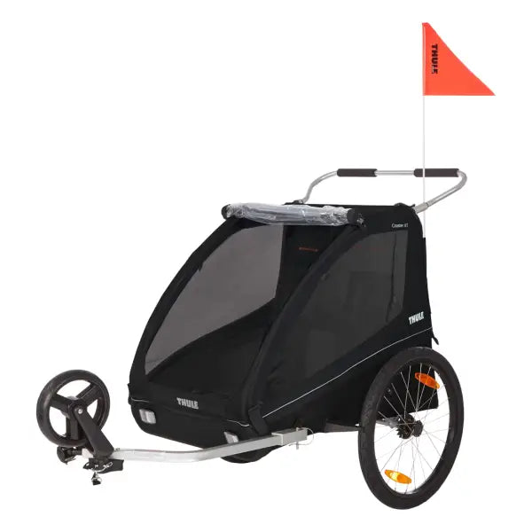 Thule Coaster XT Fietskar tbv. 2 Kinderen - Zwart