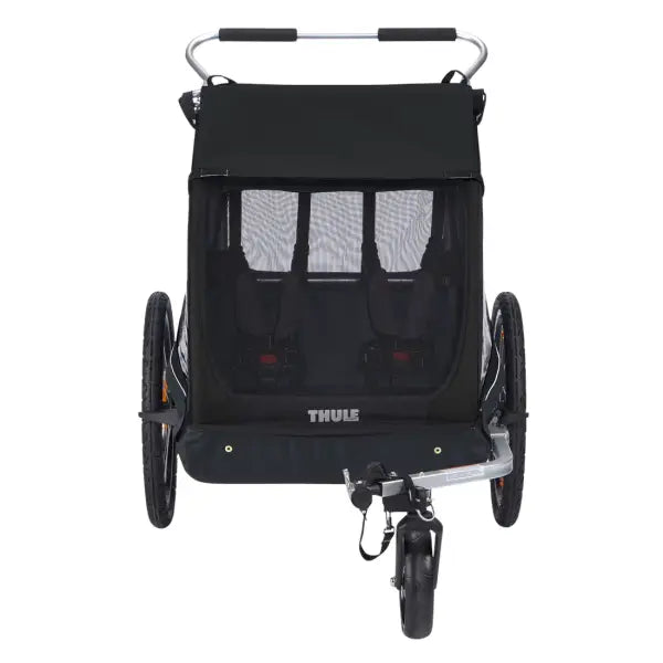 Thule Coaster XT Fietskar tbv. 2 Kinderen - Zwart