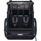 Thule Coaster XT Fietskar tbv. 2 Kinderen - Zwart