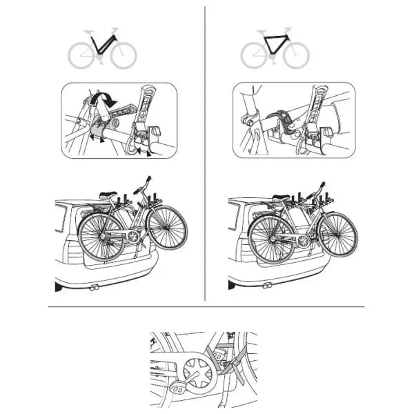 Thule Fietsdrager ClipOn 9103