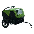 XLC Dog M Hondenkar 112x80x100cm - Zwart/Groen