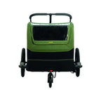 XLC Dog M Hondenkar 112x80x100cm - Zwart/Groen