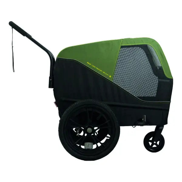 XLC Dog M Hondenkar 112x80x100cm - Zwart/Groen
